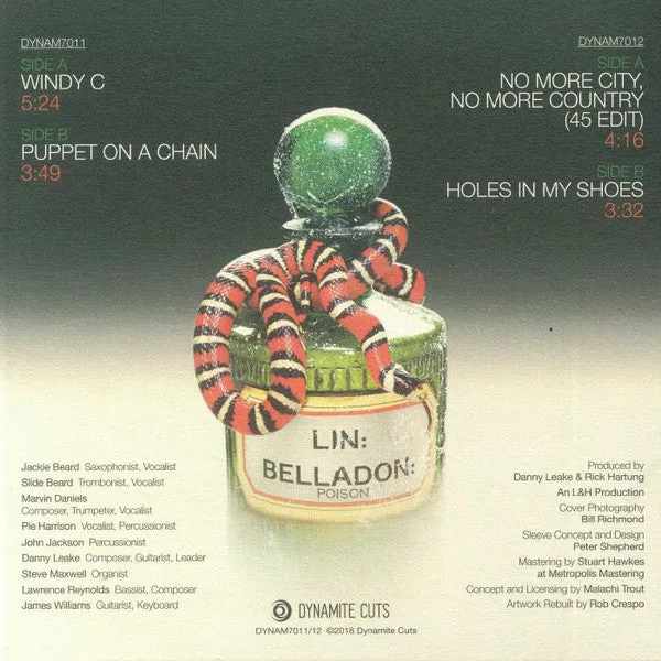 100% Pure Poison - Windy C Collection (2x7")
