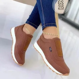 2024 New Casual Flat Bottom Round Toe Sports Shoes