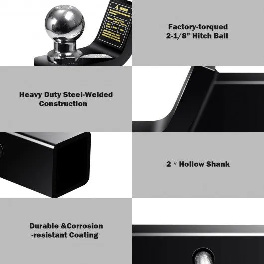 2" Class Loaded Ball Mount Hitch Receiver