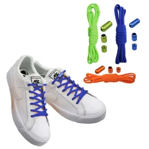 3 Pairs Shoelace Unisex Elastic No Tie Shoe Laces Screw Shoelaces Lazy Shoe Lace Style 3