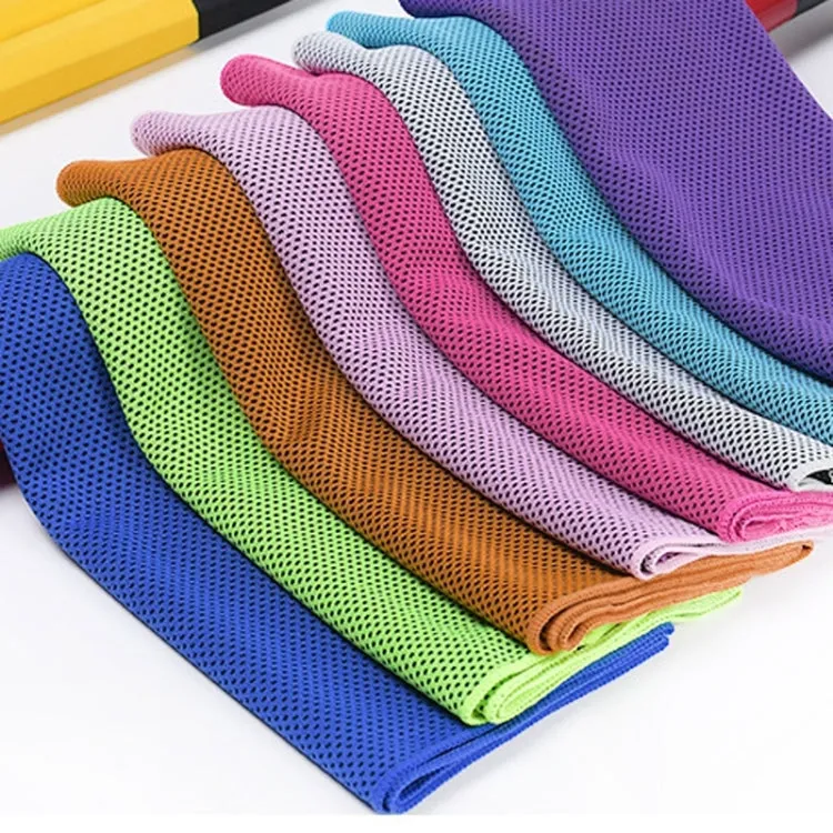 30x90cm Summer Fitness Cold Sports Towel To Cool Down Ice Cold Towel(Cylindrical Pink)