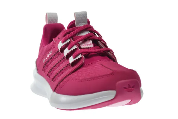 Adidas SL Loop Runner J Big Kids Shoes Bold Pink/Running White Ftw