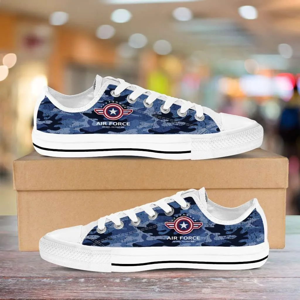 Air Force Wings Classic Canvas Tennis Shoes