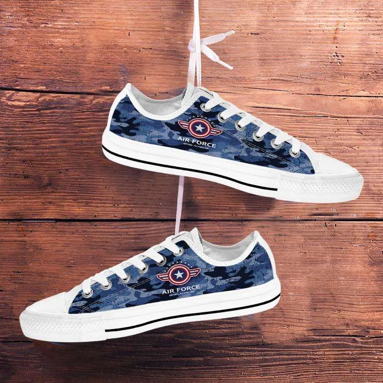 Air Force Wings Classic Canvas Tennis Shoes