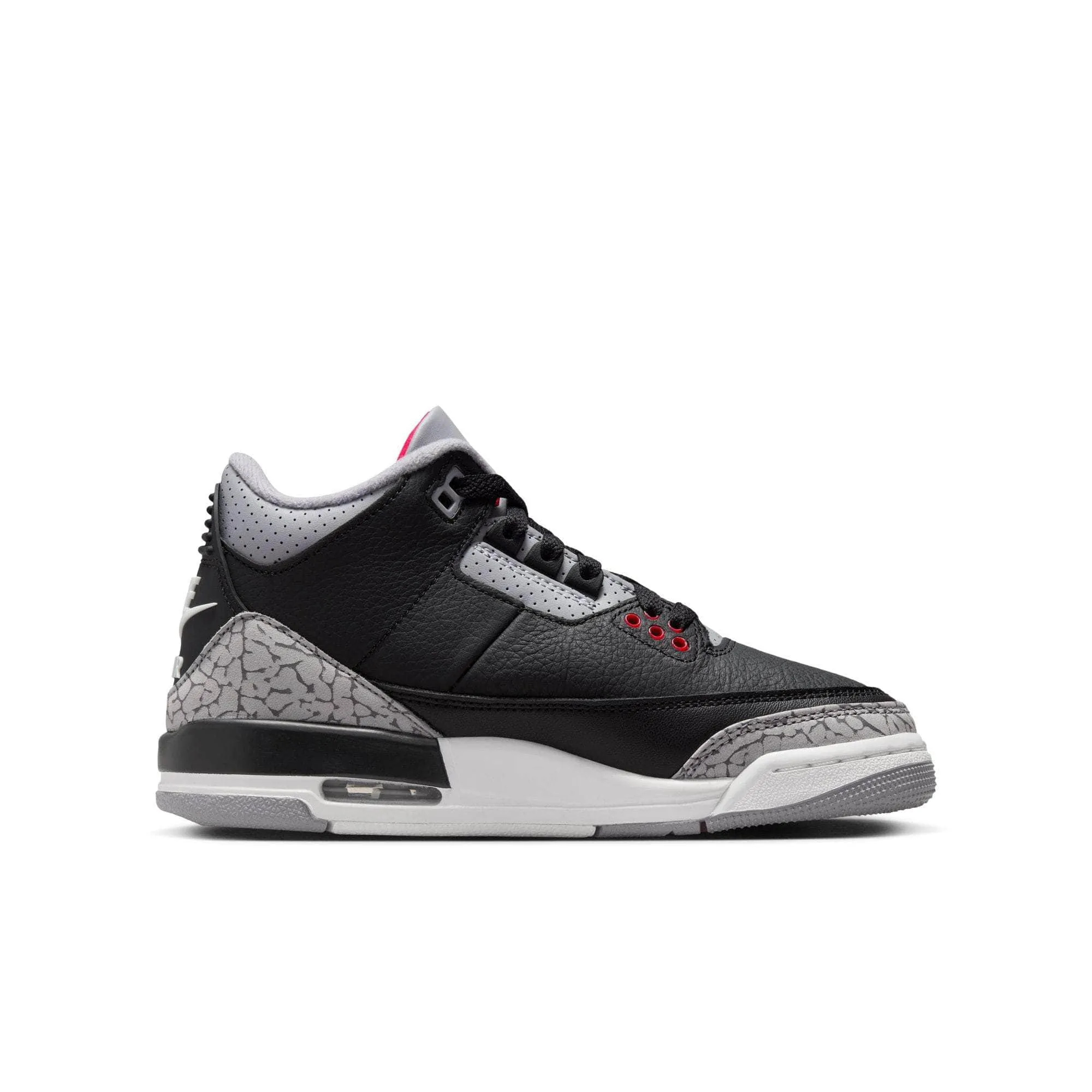 Air Jordan 3 Retro "Black Cement" - Boy's GS