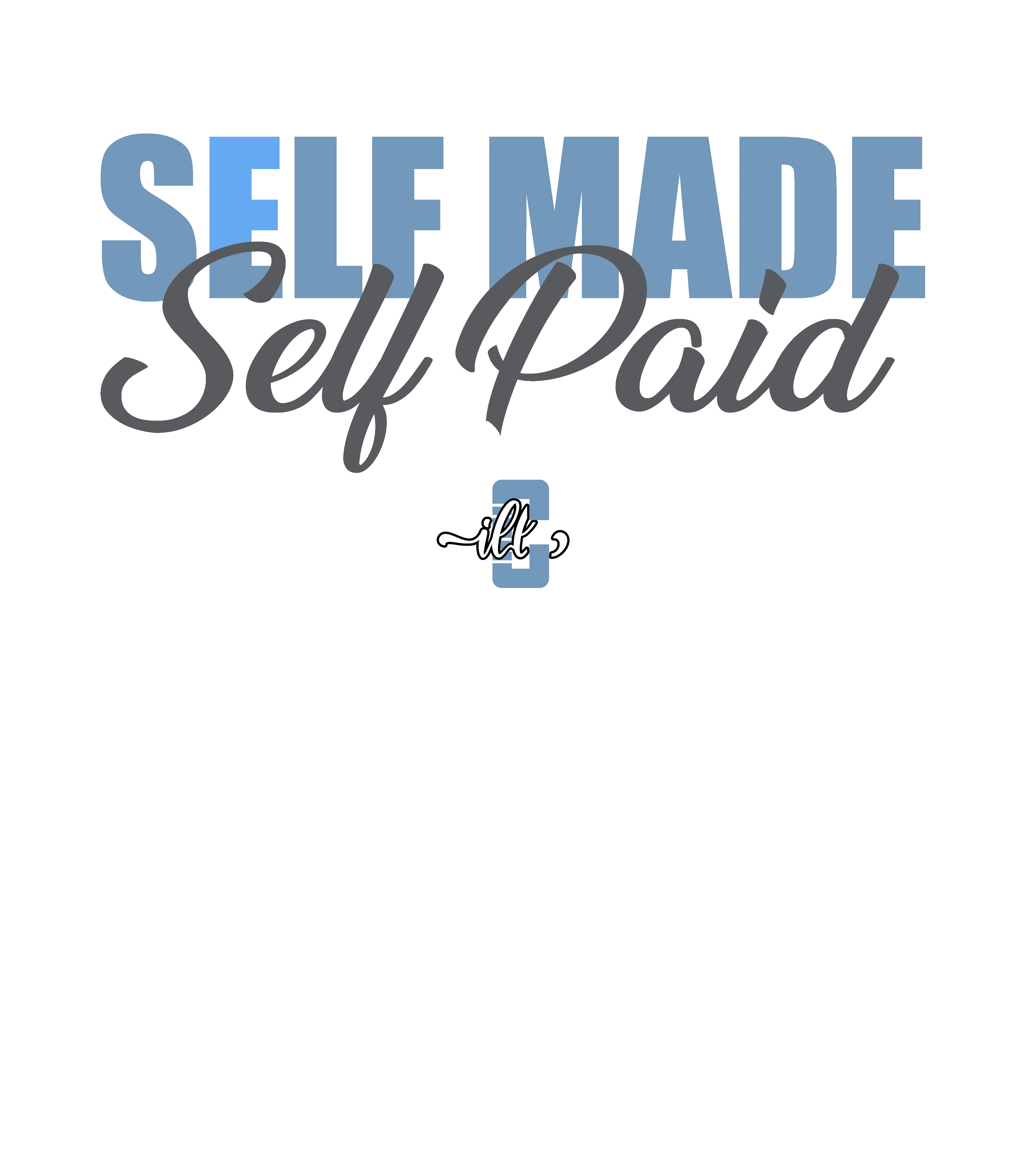 Air Jordan 7 “Chambray” | illcurrency Black T-Shirt (Self Made Self Paid)