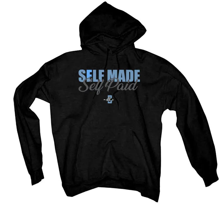 Air Jordan 7 “Chambray” | illcurrency Black T-Shirt (Self Made Self Paid)