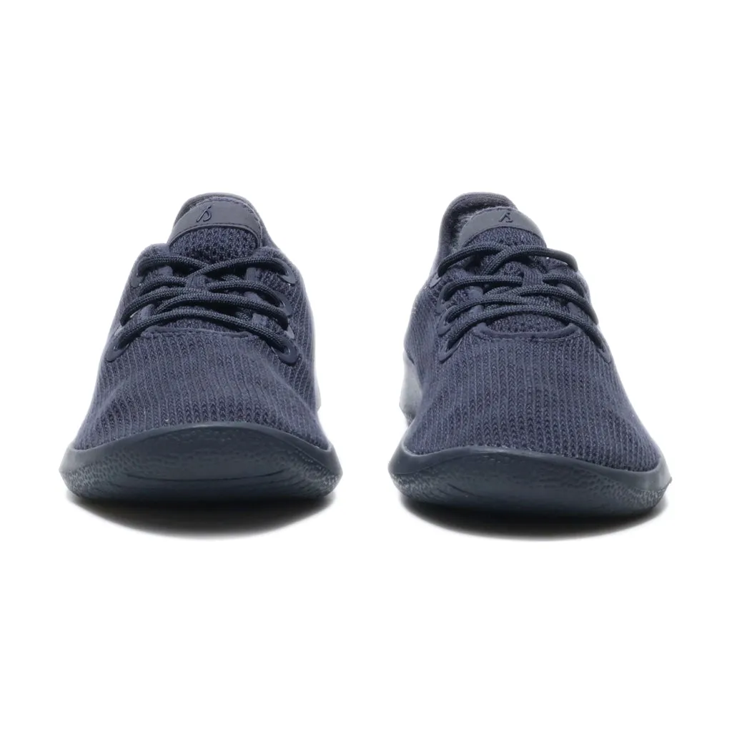 Allbirds Tree Runner Sport Shoes Fabric Blue Colour For Men