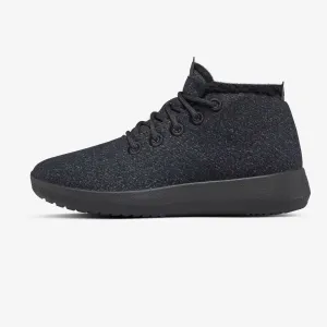 Allbirds Wool Runner-up Mizzle Fluffs - Natural Black (Black Sole) EX