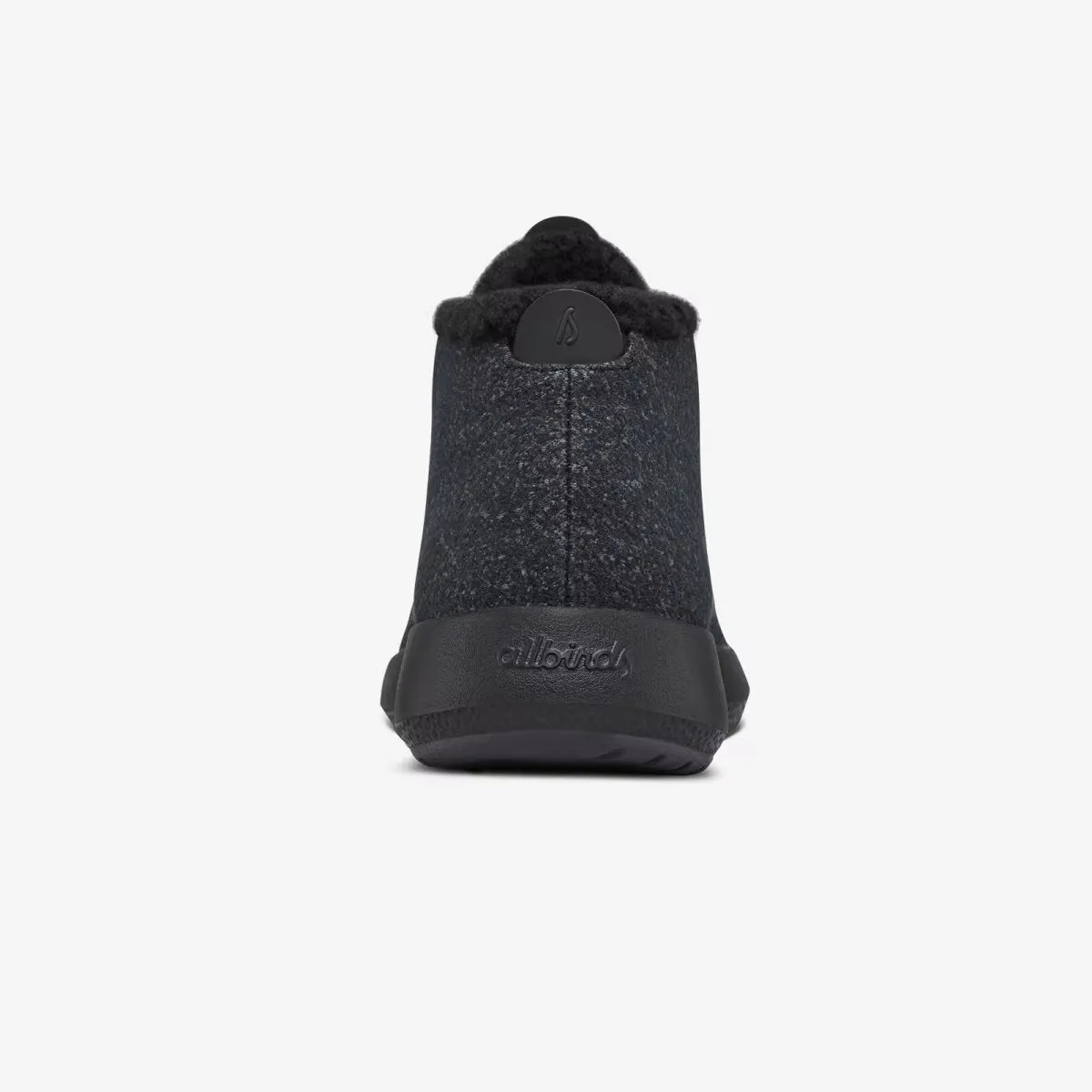 Allbirds Wool Runner-up Mizzle Fluffs - Natural Black (Black Sole) EX