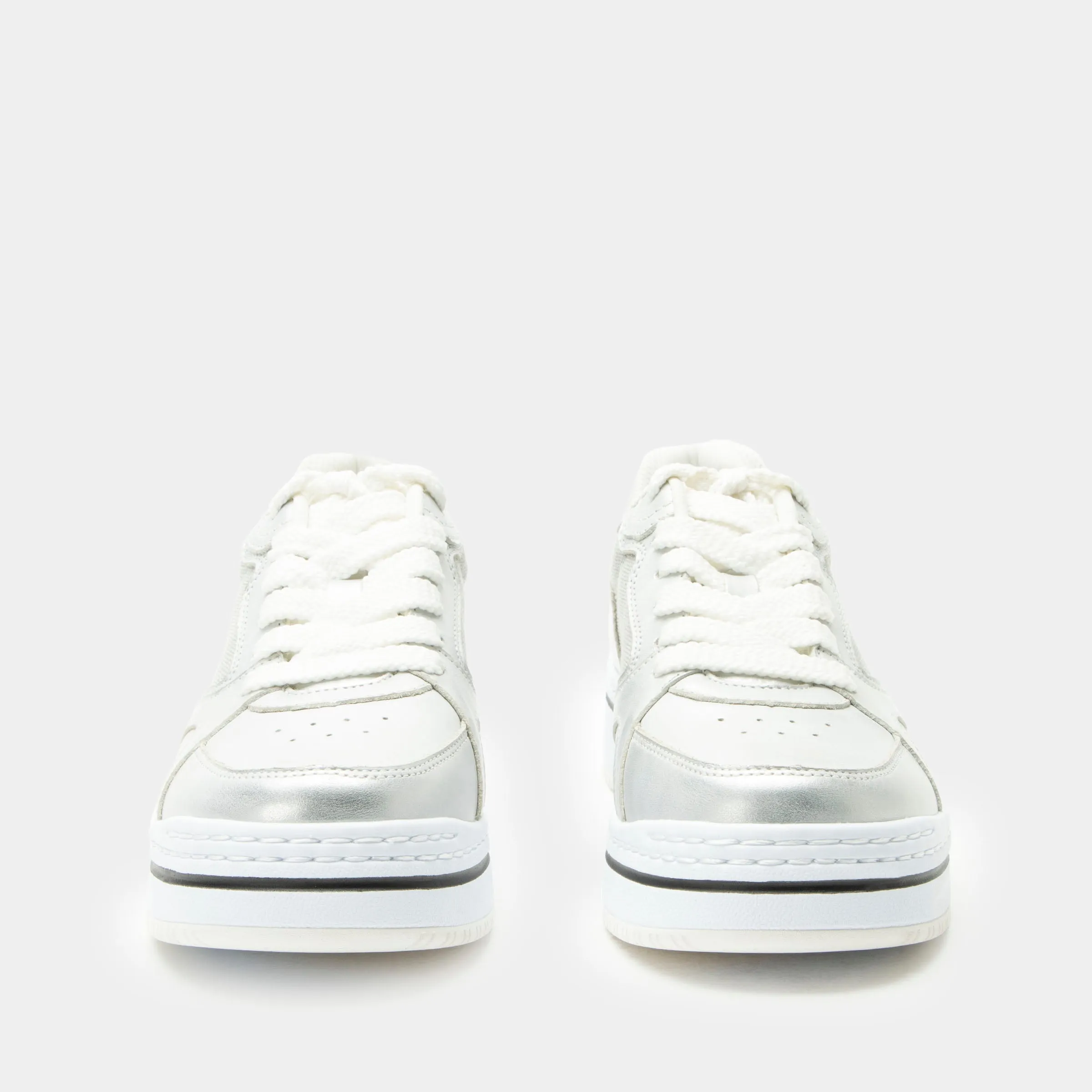 Alyster Shimmer Silver Shoe