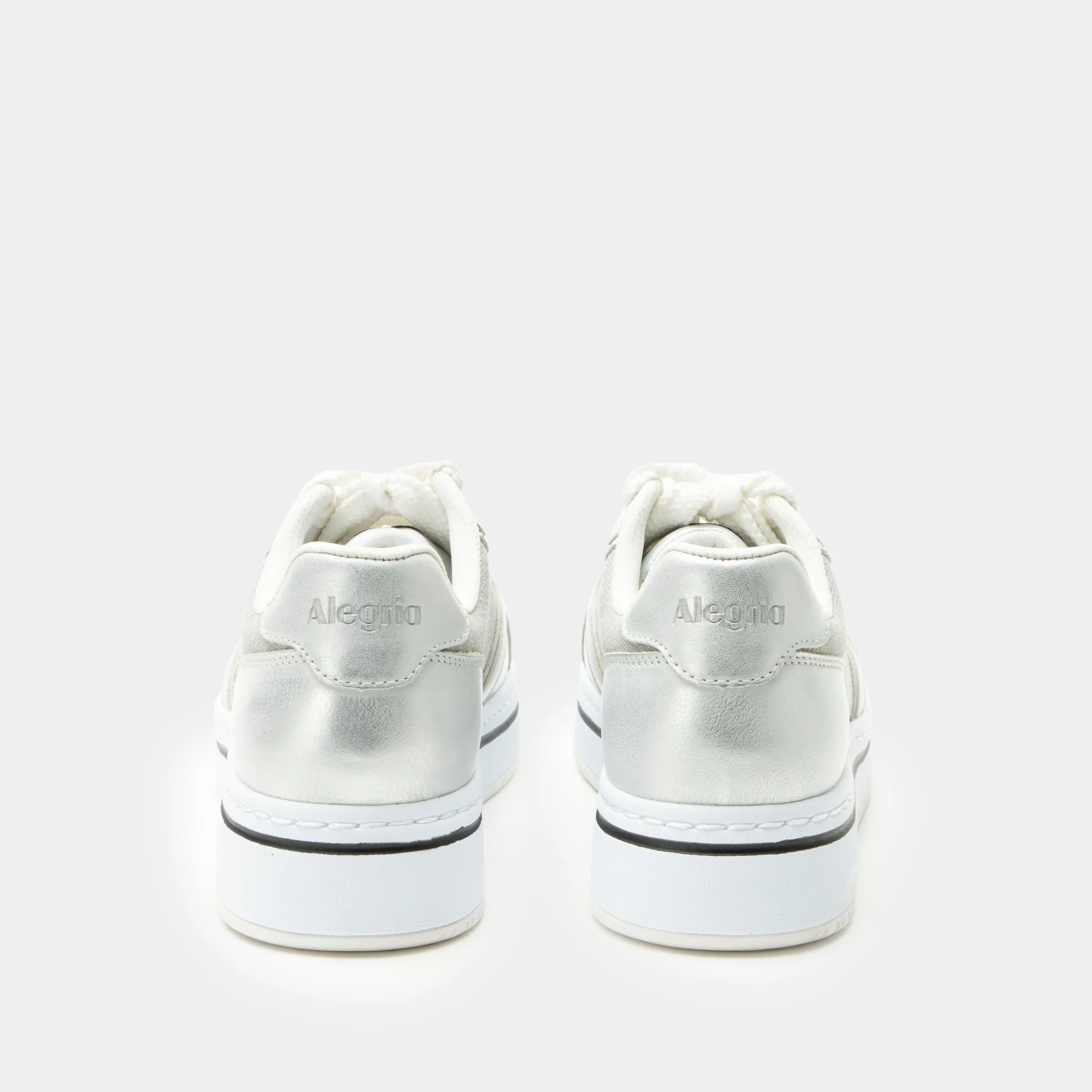 Alyster Shimmer Silver Shoe