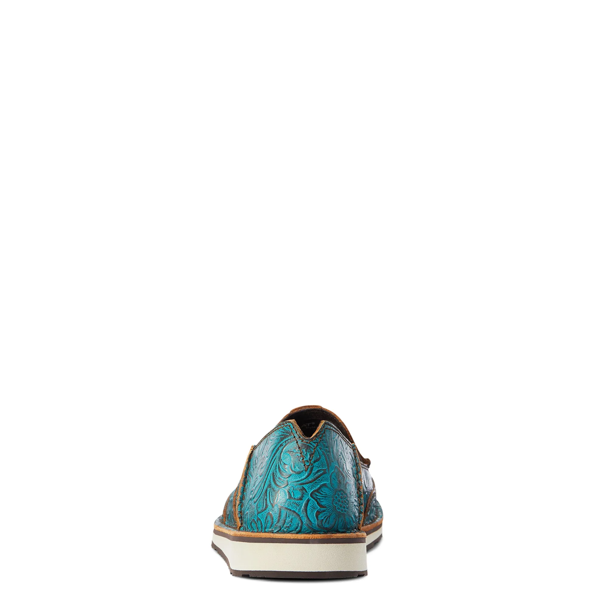 Ariat Ladies Brushed Turquoise Floral Emboss Cruisers 10042526
