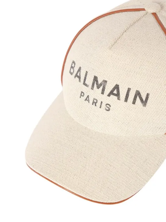 Balmain   B-Army canvas cap 