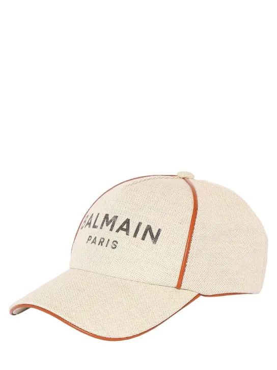Balmain   B-Army canvas cap 