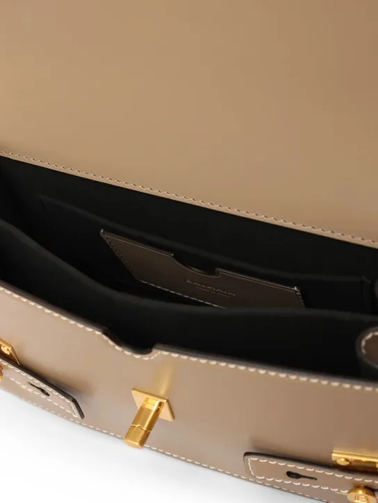 Balmain   B-buzz 24 leather shoulder bag 