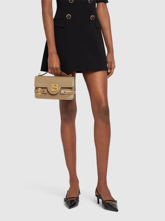 Balmain   B-buzz 24 leather shoulder bag 