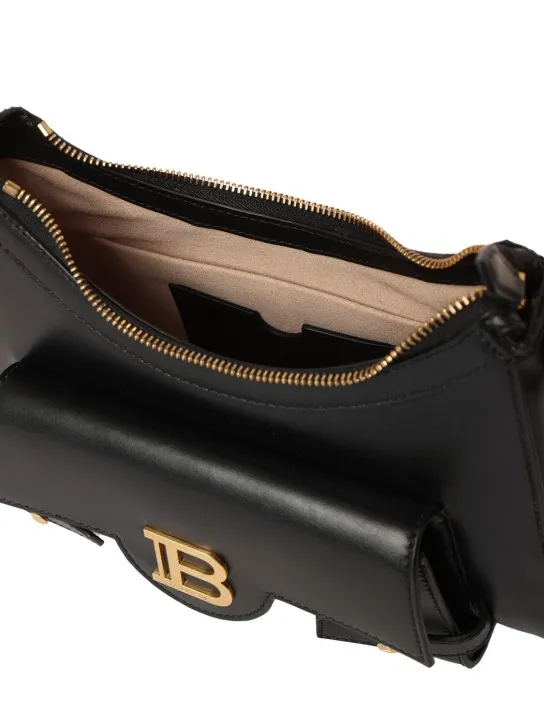 Balmain   B-buzz hobo leather bag 