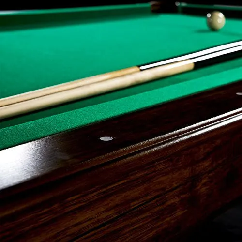 Barrington Claw Leg Billiard Table Set with Cues Rack Balls and Chalk (22 Pieces)
