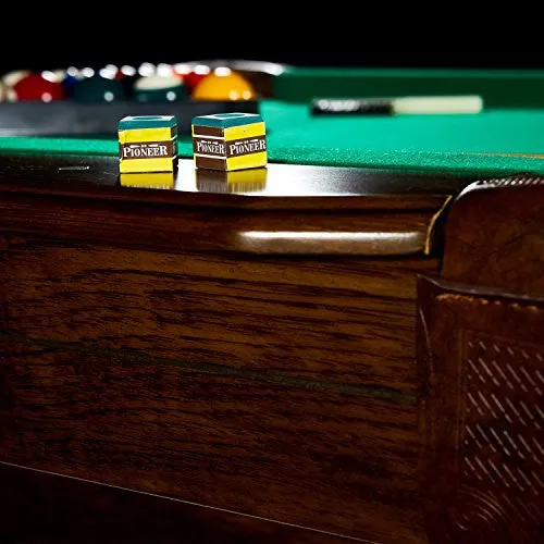 Barrington Claw Leg Billiard Table Set with Cues Rack Balls and Chalk (22 Pieces)