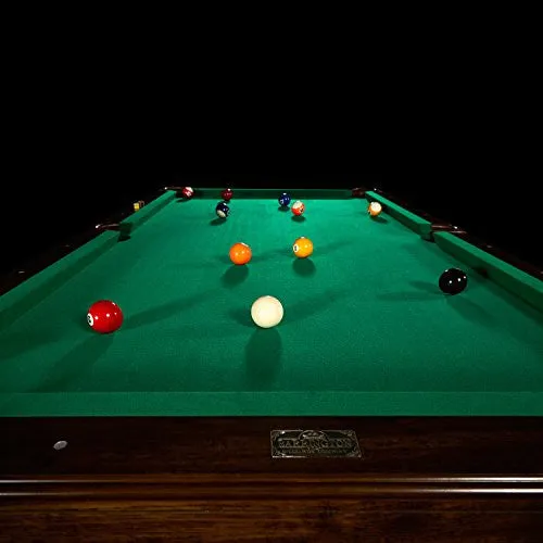 Barrington Claw Leg Billiard Table Set with Cues Rack Balls and Chalk (22 Pieces)