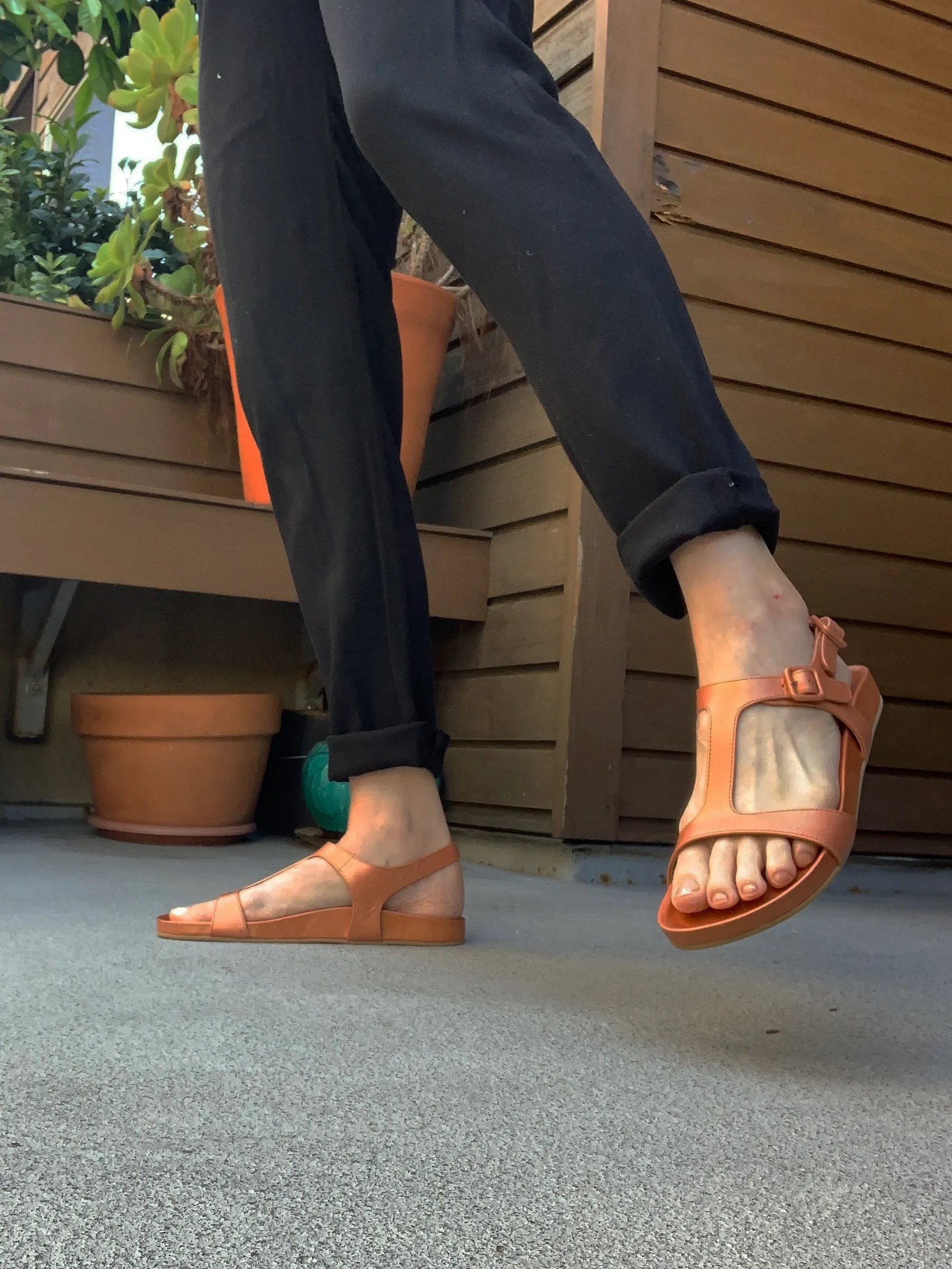 Beklina Travel Sandal Nectarine
