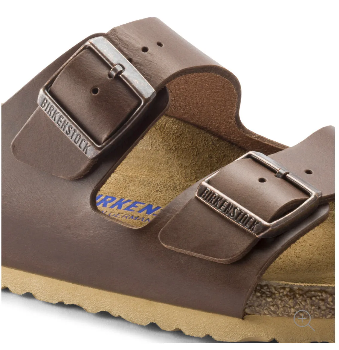 Birkenstock Arizona Antique Pull Espresso Soft Footbed Made In Germany