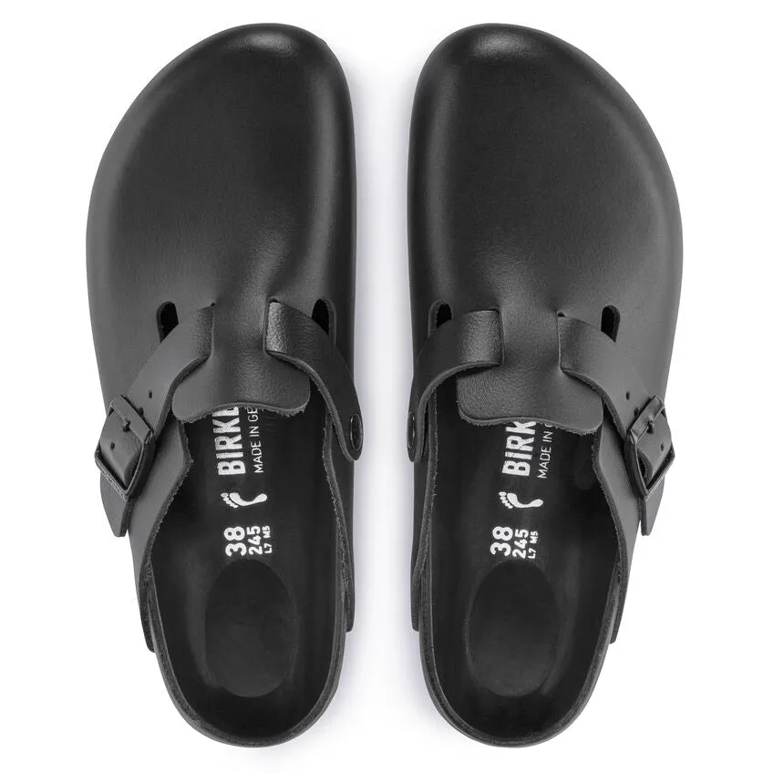 Birkenstock Womens Boston Grip Leather Clog