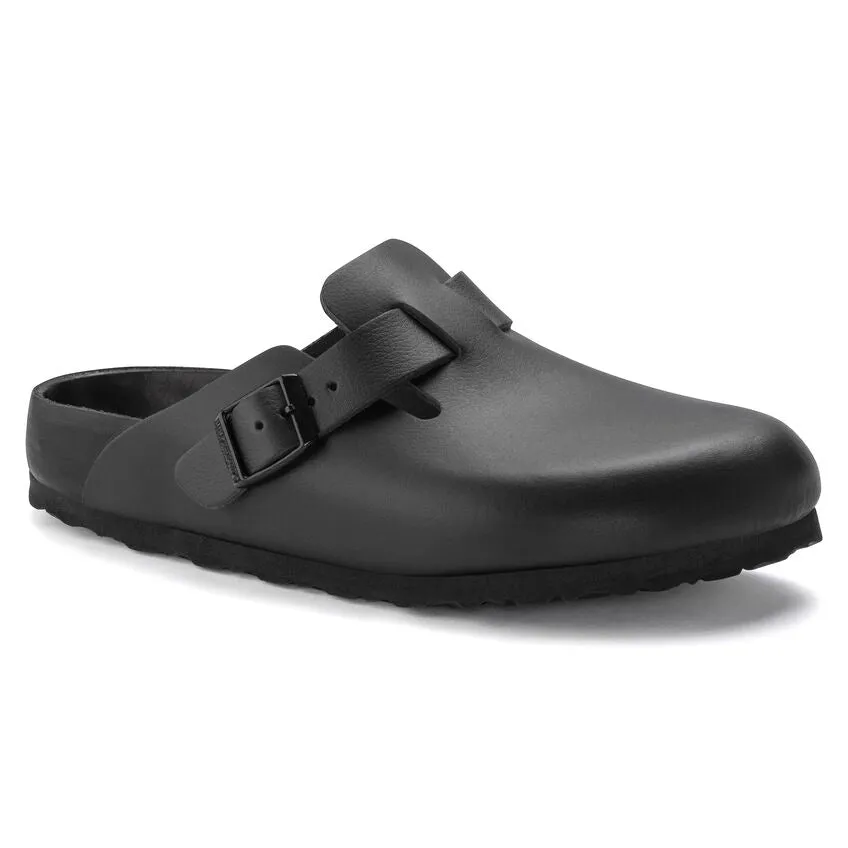 Birkenstock Womens Boston Grip Leather Clog