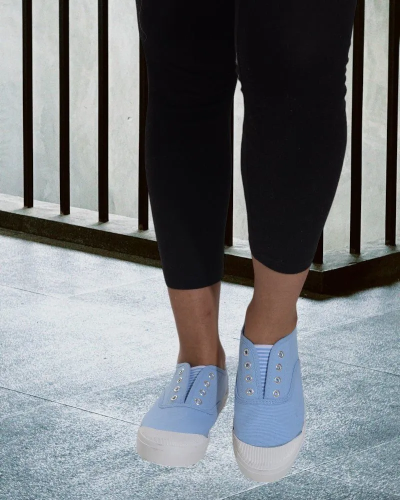Blue Slip On Sneaker -NL