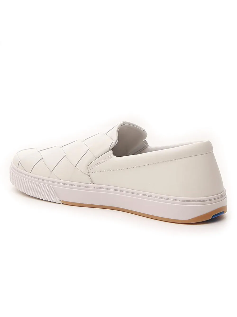 Bottega Veneta Maxi Woven Slip-On Sneakers