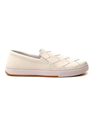 Bottega Veneta Maxi Woven Slip-On Sneakers
