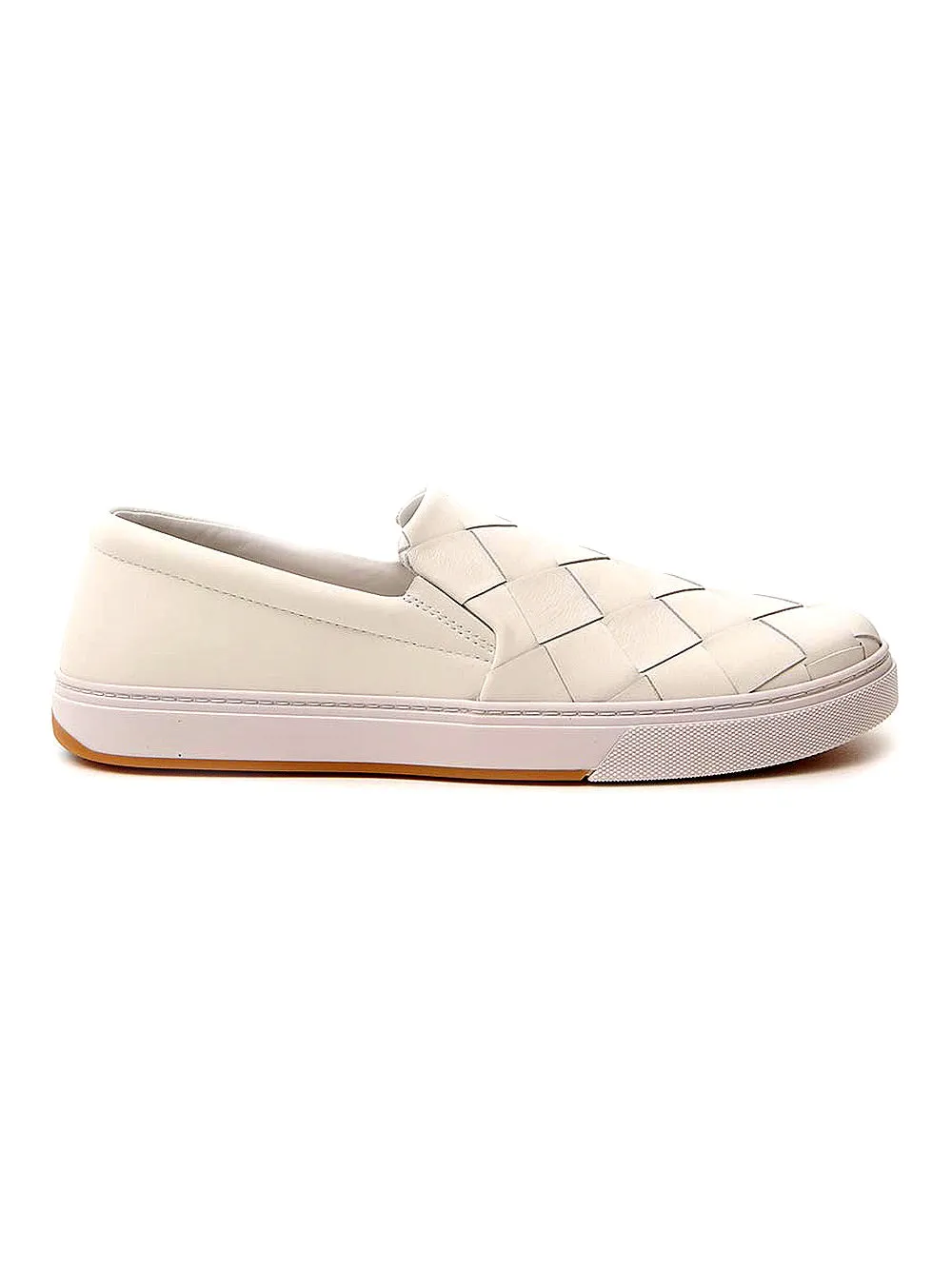 Bottega Veneta Maxi Woven Slip-On Sneakers