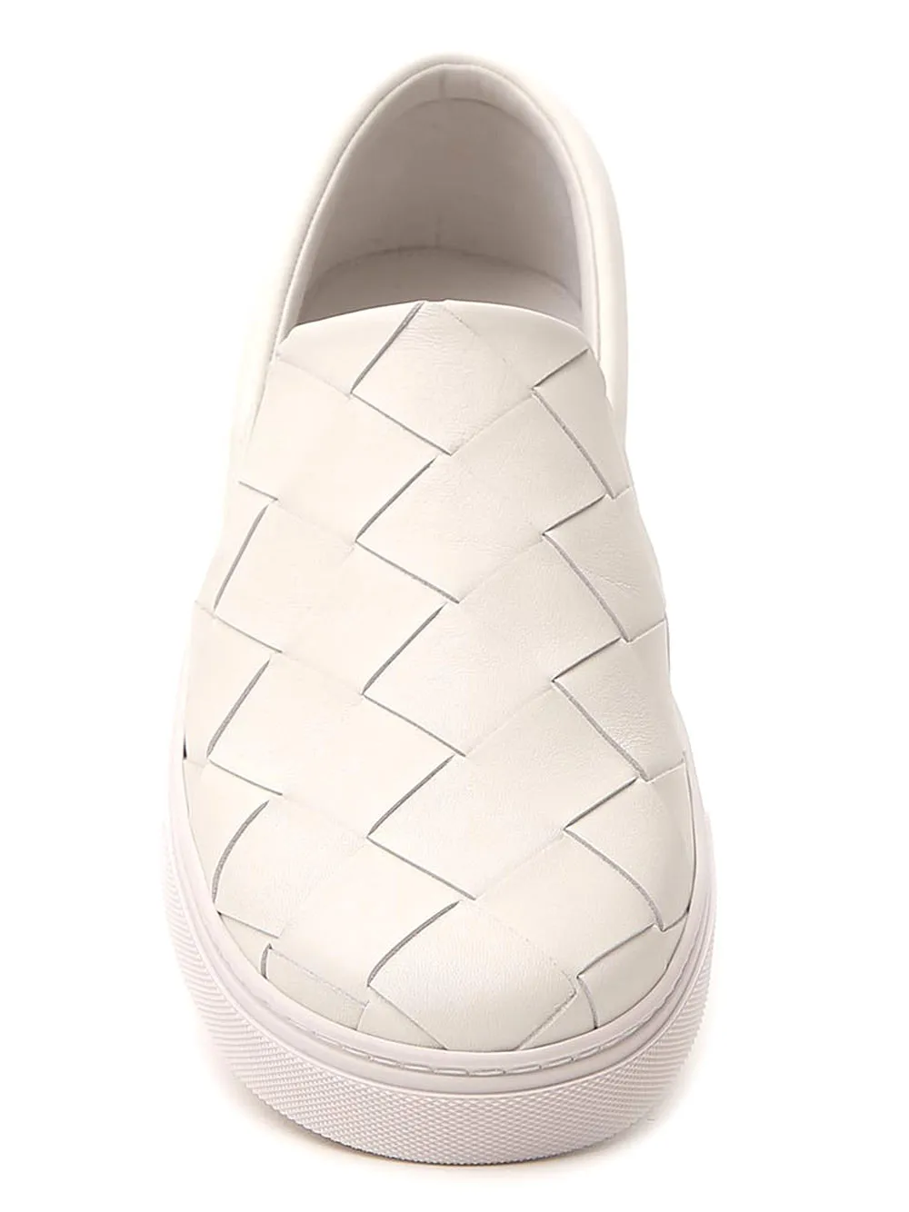 Bottega Veneta Maxi Woven Slip-On Sneakers