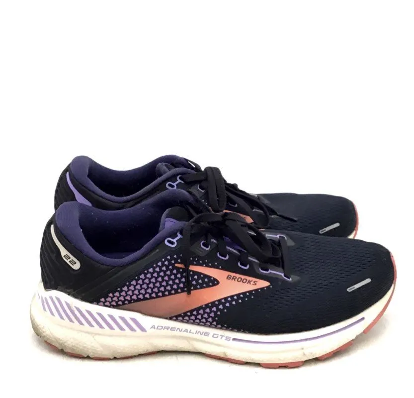Brooks Women's Adrenaline GTS 22 1203531B080 Blue Athletic Shoes - Size 10.5B