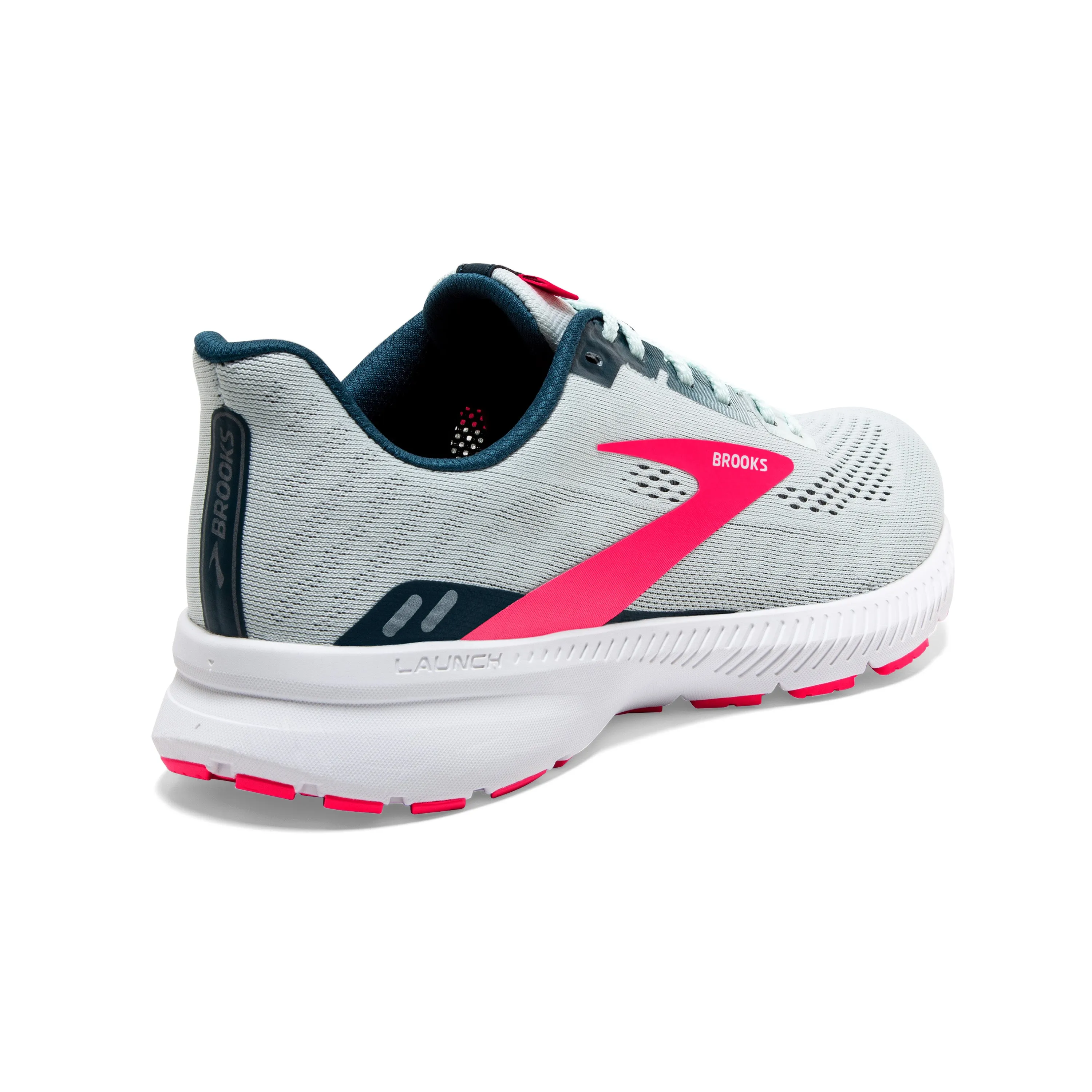 Brooks Women's Launch 8 - Ice Flow/Navy/Pink (1203451B110)