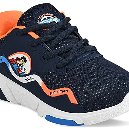 Campus Kid's SRM-03 BLU/ORG Running Shoes K13-UK/India