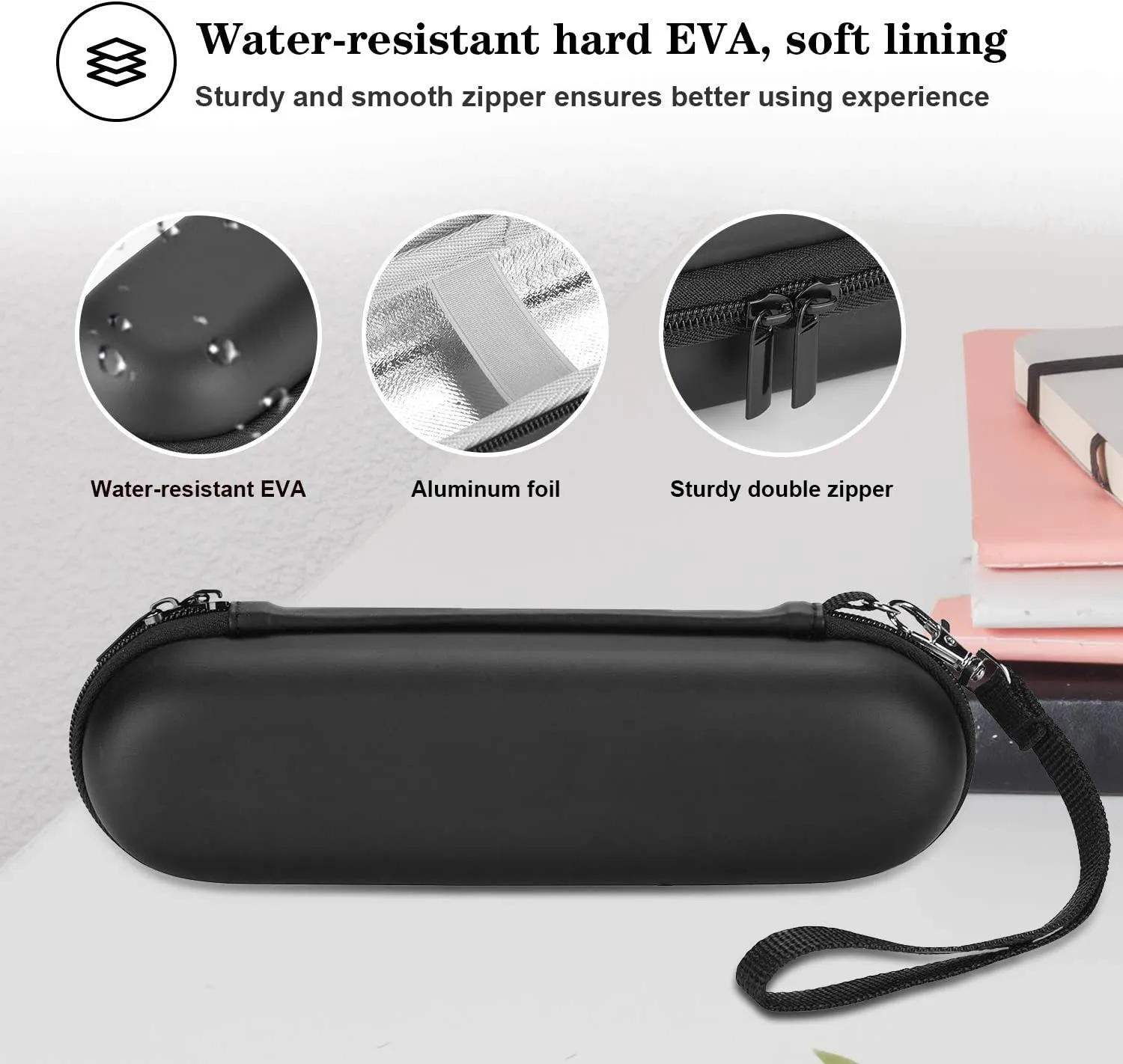 (CASE ONLY) Hard Carrying Case for Oral-B Pro / Philips Electric Toothbrush | ProCase