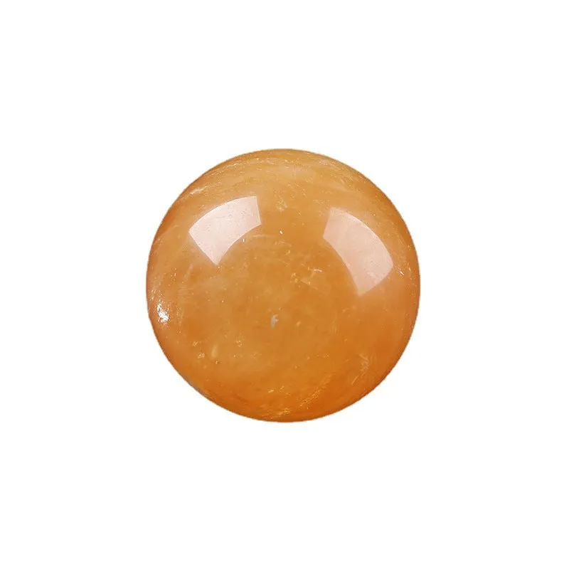 Citrine Calcite sphere