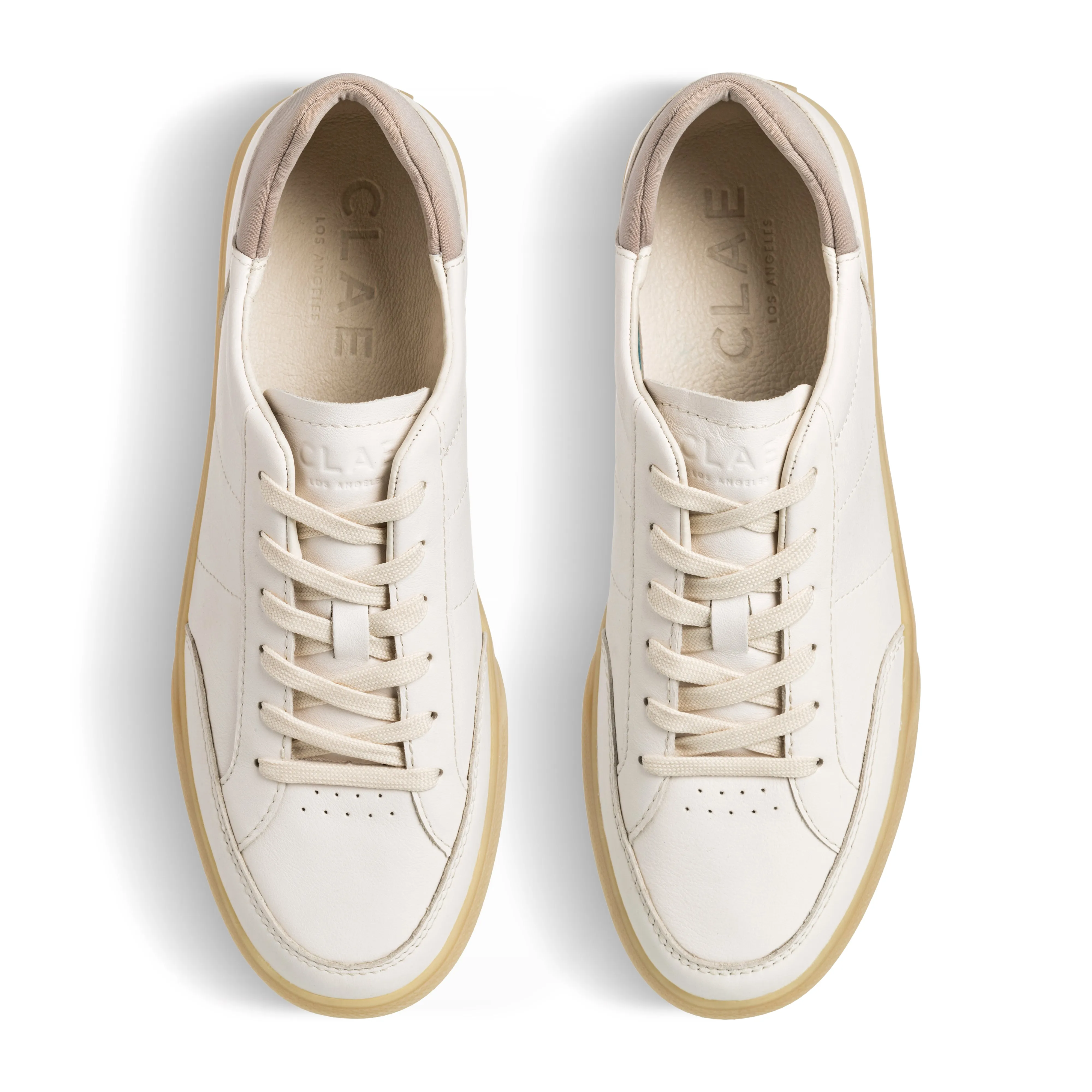 CLAE Monroe Venice Leather Court Sneakers