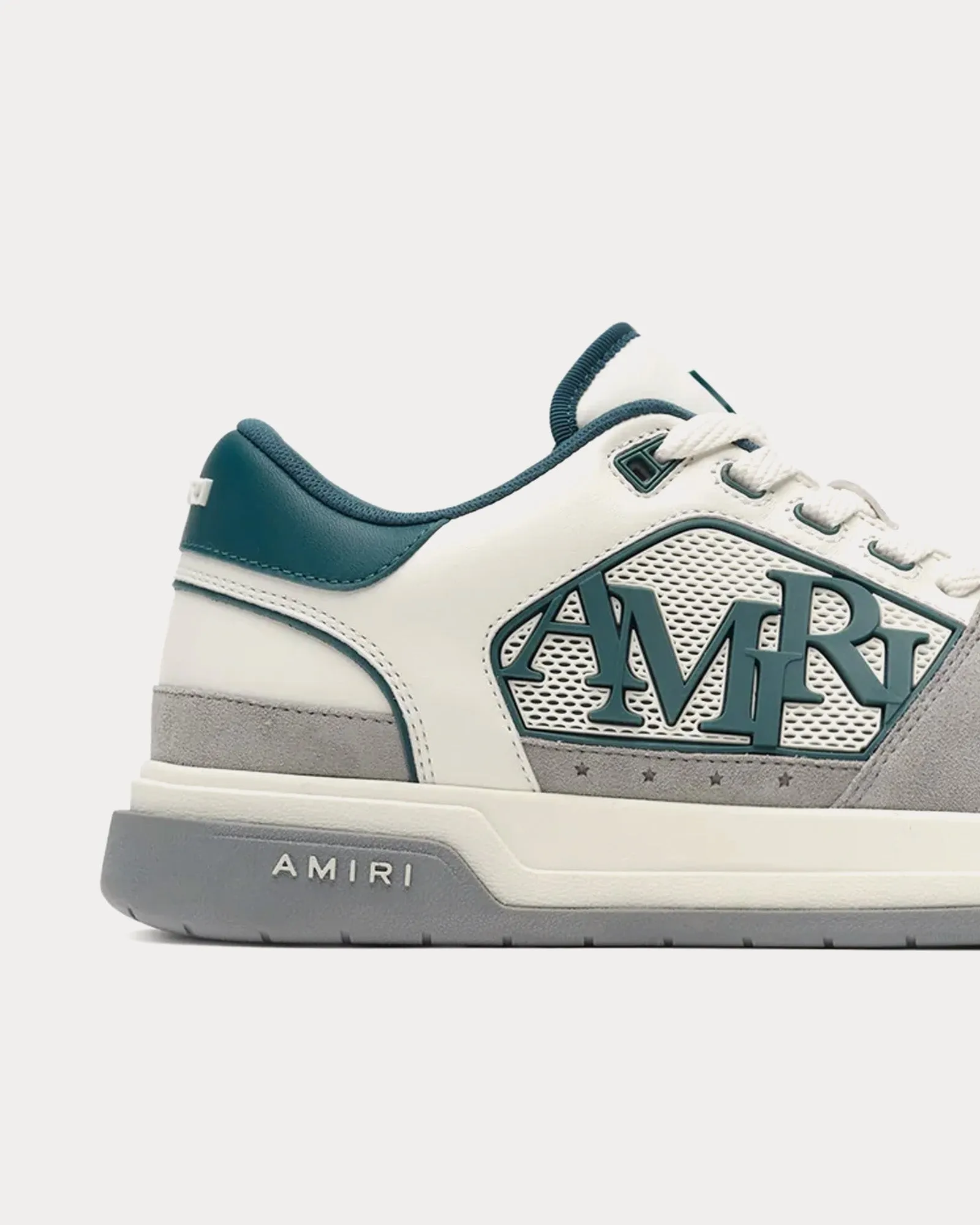 Classic Deep Teal / Grey / White Low Top Sneakers