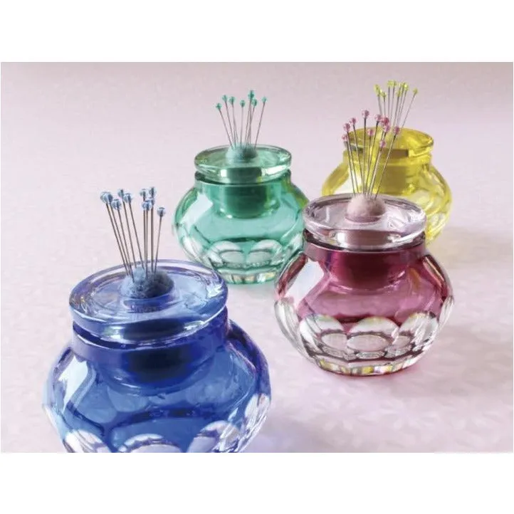 Cohana Pincushion of Otaro Kiriko ~ Green