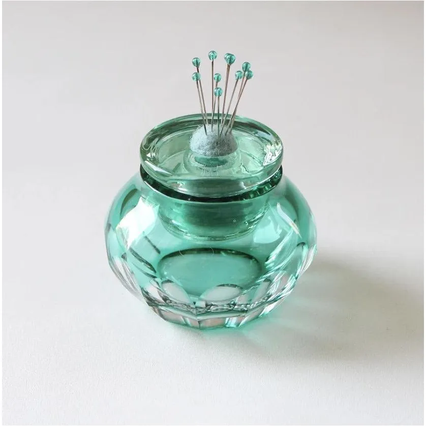 Cohana Pincushion of Otaro Kiriko ~ Green