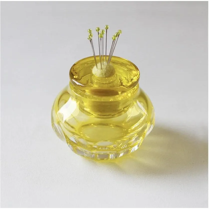 Cohana Pincushion of Otaro Kiriko ~ Yellow