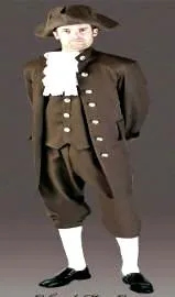 Colonial Costume / Revolutionary War Costume / Benjamin Franklin / Paul Revere / John Adams / Sam Adams