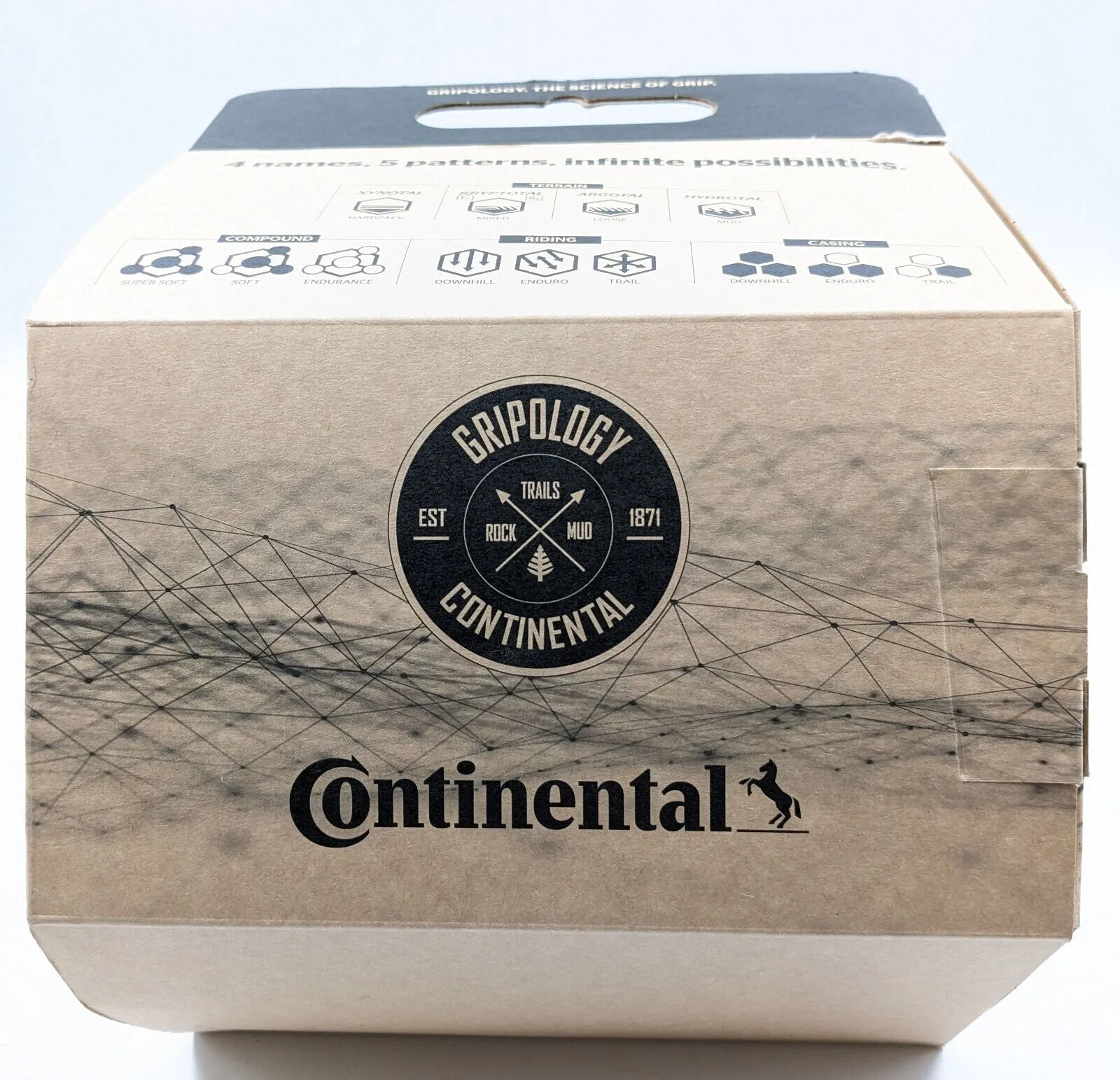 Continental Kryptotal Trail Endurance Casing 27.5x2.40 Tubeless Folding Tire