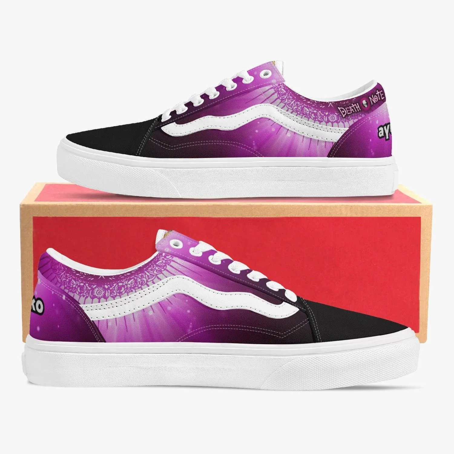 Death Note Misa Purple V-OK Anime Shoes