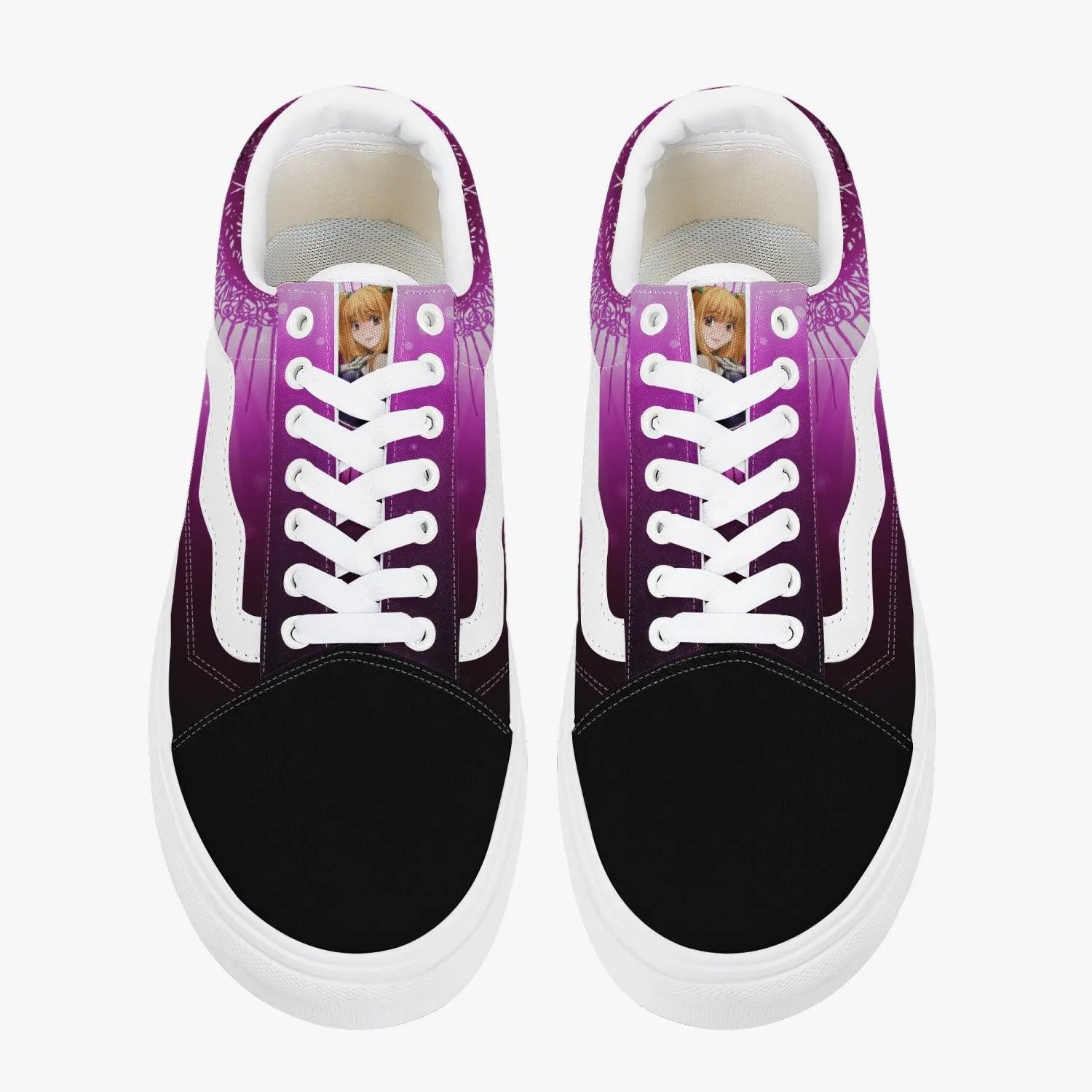 Death Note Misa Purple V-OK Anime Shoes