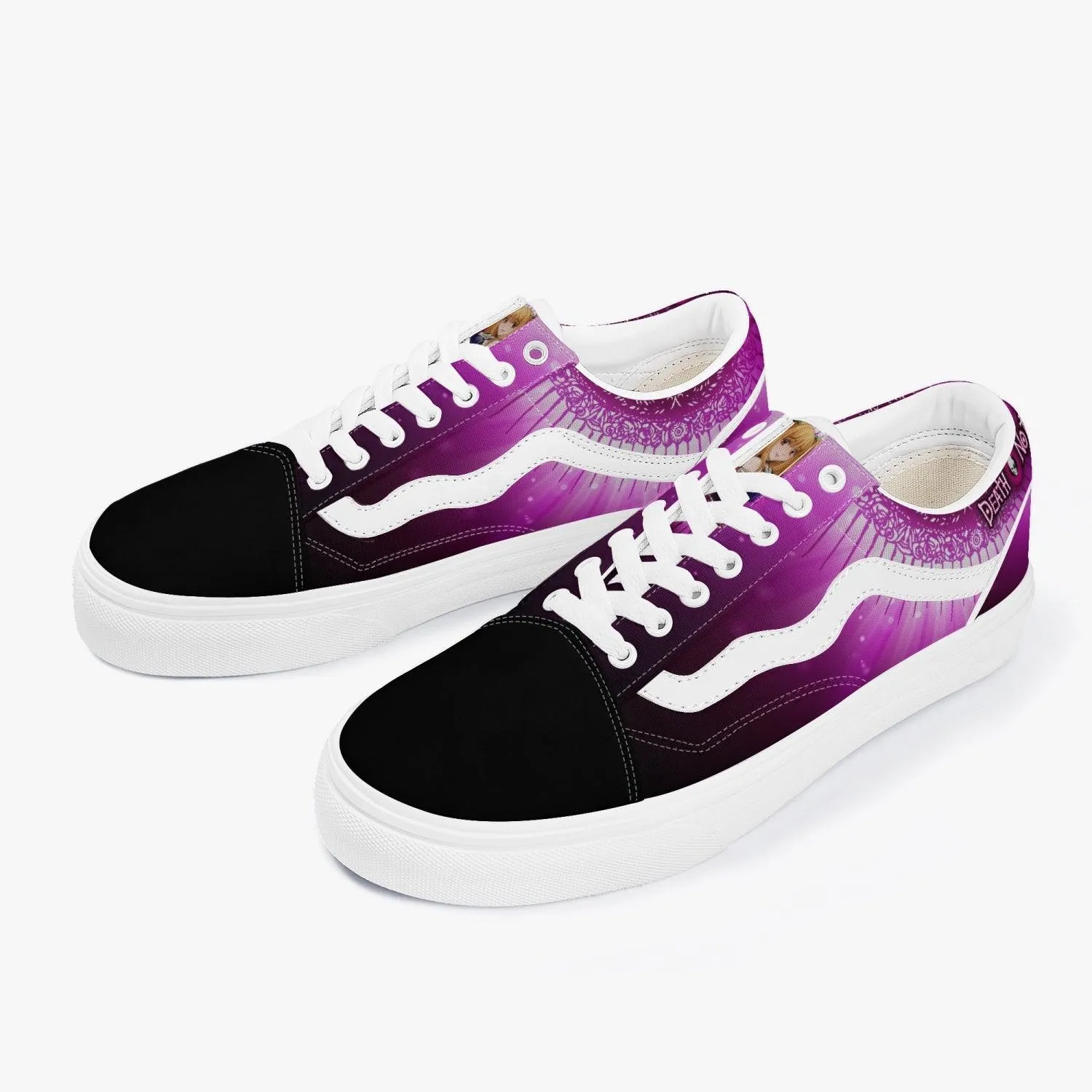 Death Note Misa Purple V-OK Anime Shoes