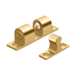 Deltana BTC30, Ball Tension Catch, 3" x 3/4" Solid Brass